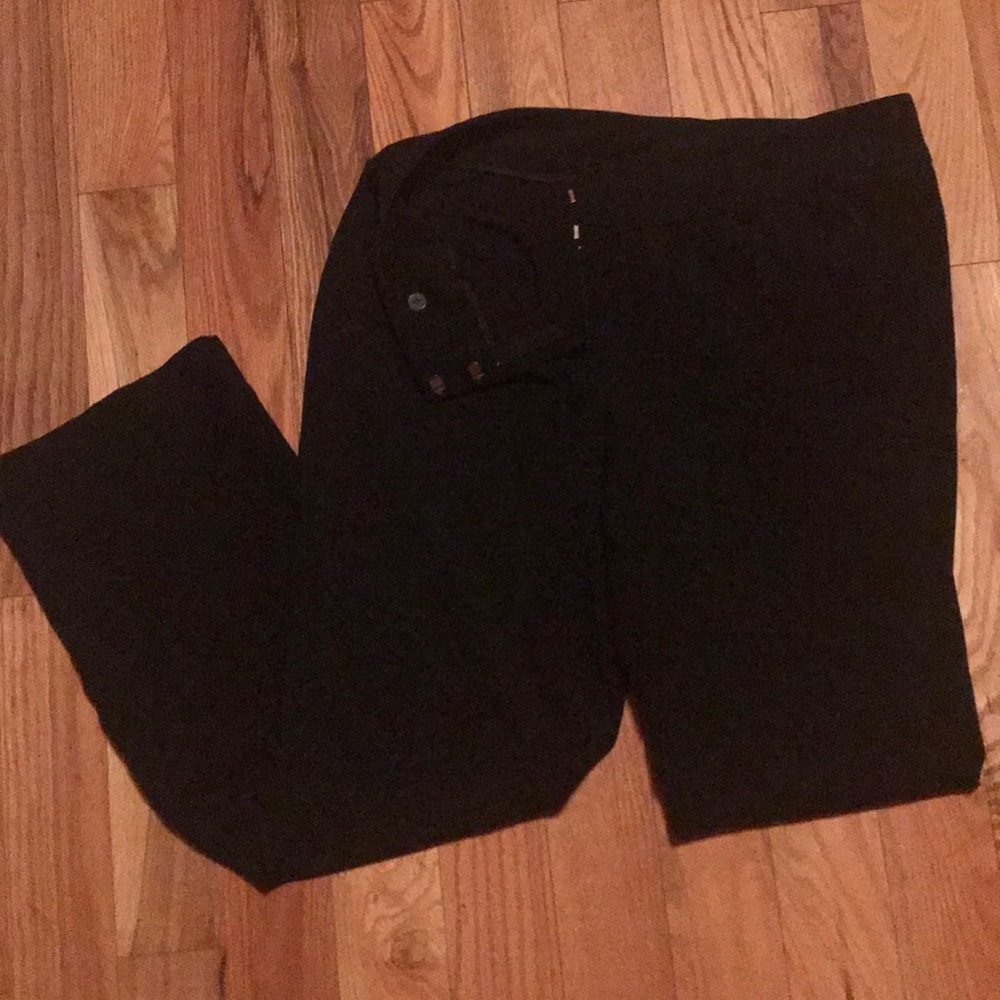 Black Flared Dress Pants